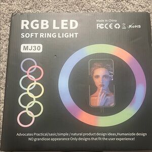 RGB LED Soft Ring Light